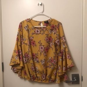 Bell Sleeve Blouse